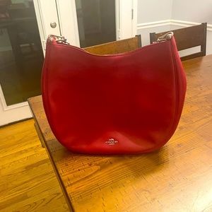 Coach crossbody purse.